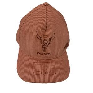 Two Roads Hat Company Dusty Rose Dos Camino Corduroy Embroidered Trucker Hat